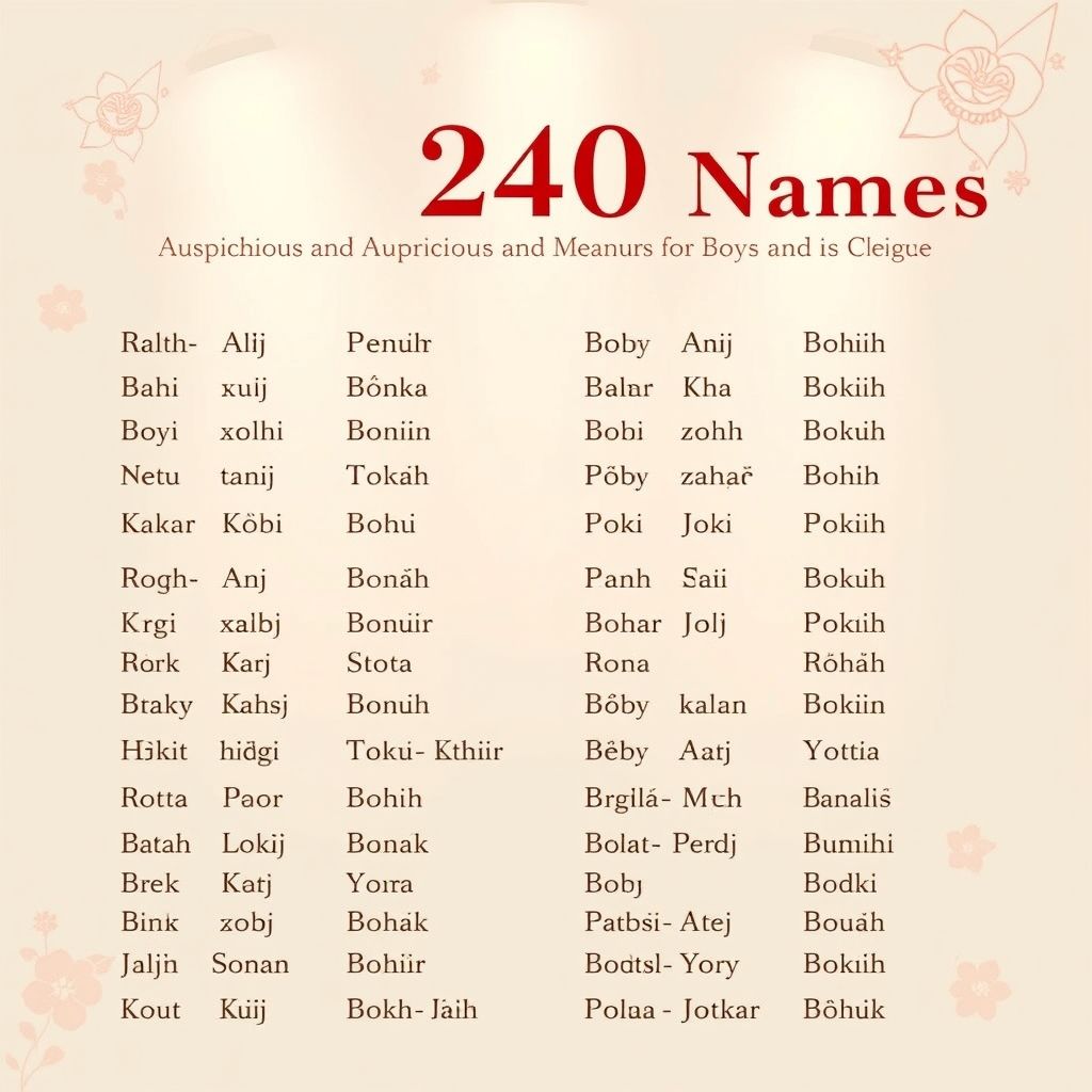 แนะนำ 240 ชื่อดี ชื่อจริงลูกชายลูกสาว บ ป